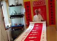 南昌老党员刘纪甫创作大型剪纸《八一南昌起义》作品