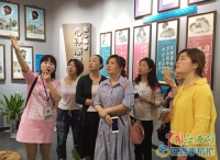 萍乡经开区横板小学党员开展红色教育活动