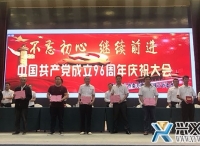 南头镇召开庆祝中国共产党成立96周年大会暨“两学一做”专题讲座