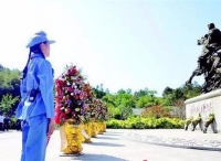 叶挺将军纪念园举行“四·八”烈士纪念活动