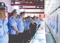 汕尾陆丰公安机关赴海丰红宫红场开展传承红色基因活动