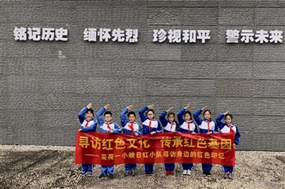 采荷映日红小队