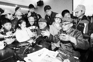 南京保卫战老战士