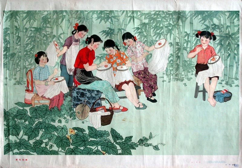 50年代红色宣传画